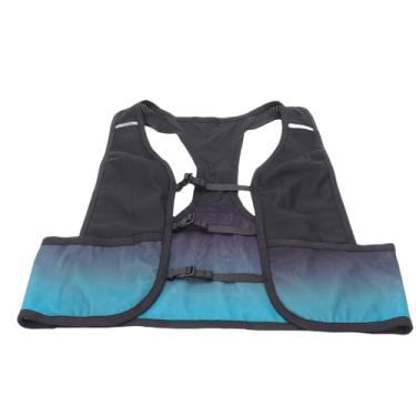 Imagem de Luocute Colete de Corrida, Colete de Hidratação Respirável Com Garrafa de água de 250 Ml e Bolsos de Telefone de 8 Polegadas, Tiras Reflexivas para Corrida, Caminhada, Maratona