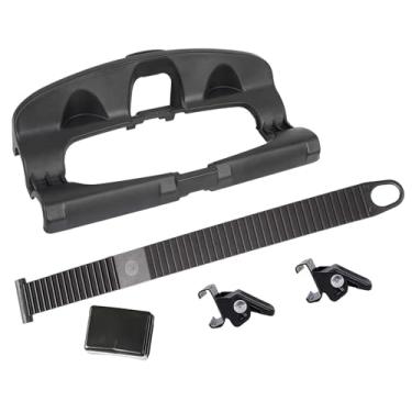 Imagem de Vaveren Suporte de roda para teto de carro, suporte de garfo dianteiro para bicicleta, de pneu para bicicleta de montanha, de roda traseira para carros SUV.