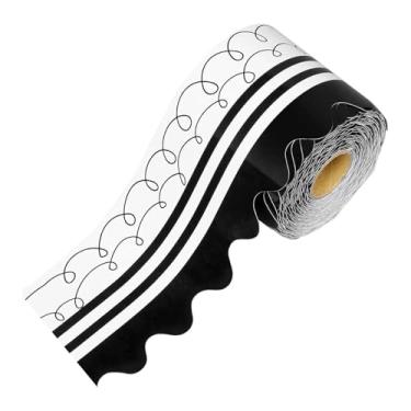 Imagem de KiBcsLic Bordas para Quadro de Avisos, Decoração de Quadro Negro para Sala de Aula, Adesivos Decorativos Leves e Resistentes para Casa, Escola, Escritório e