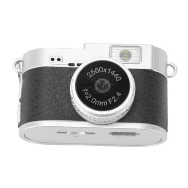 Imagem de Asixxsix Mini Câmera de Chaveiro, Tela Colorida de 1,47 Polegadas, 4MP, 1080P HD, Mini Câmera Digital, Gravador de Vídeo 2K com Porta de Carregamento Tipo C, Ideal para Viagens (Preta)
