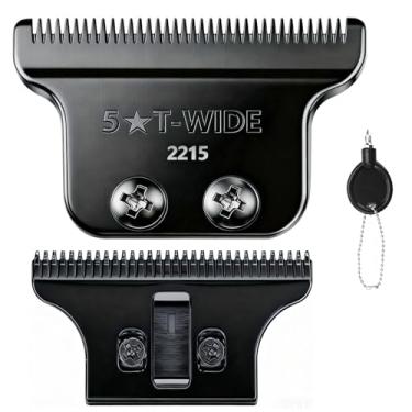 Imagem de Lâmina de substituição ajustável Zero-Gap T 2215 para Wahl 5 Star Detailer Li Trimmer modelos 8081/8171 (preto)
