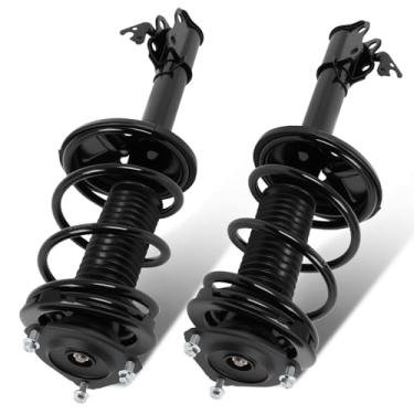 Imagem de SCITOO 2 peças de conjuntos de amortecedores e amortecedores dianteiros rápidos para Toyota RAV4 1996-2000 com mola helicoidal 172126 172127