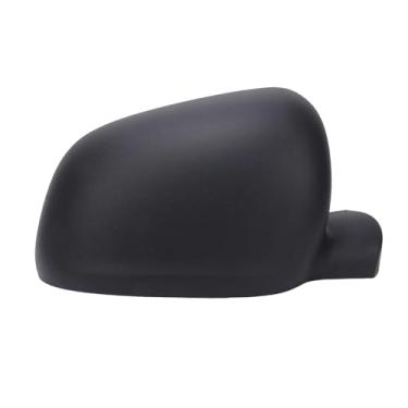 Imagem de 1 peça tampa do espelho retrovisor do carro l/r proteção forte preta fácil instalação tampa do espelho retrovisor compatível com Renault Kangoo 2013 a 2023(Right)