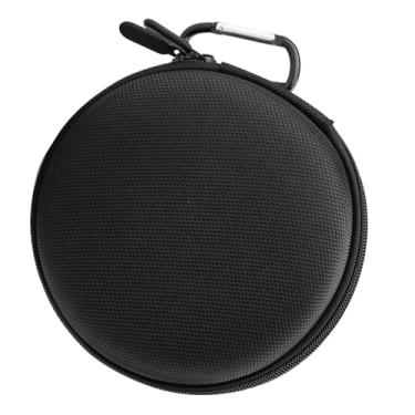 Imagem de Cosiki Bolsa de Alto-falante Portátil de Proteção Total para A1, Capa Protetora de Alto-falante Sem Fio Com Design de Mosquetão para Uso Externo, Cor Preta Fresca