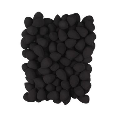 Imagem de Conjunto De Esponjas De Maquiagem Pretas Alta Resiliência Sem Adesão D