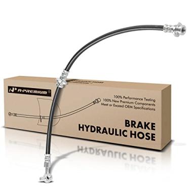 Imagem de A-Premium Mangueira hidráulica de freio dianteiro compatível com modelos selecionados Nissan - Murano 2015 2016 2017 2018 2019 - Substituição # 462115AA0A