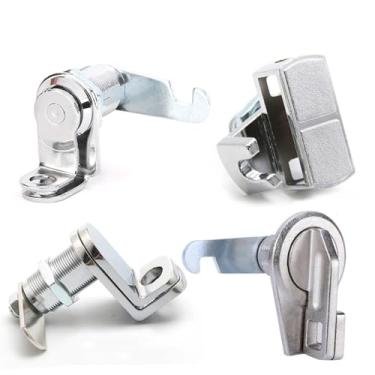 Imagem de Cadeado de armário com cadeado para academia, academia, caixa de correio, caixa de armazenamento, guarda-roupa, MS579, 1 peça (quadrada)