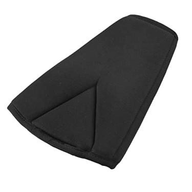 Imagem de ZJchao Ajustador de Cinto de Segurança para Crianças Capa de Segurança para Assento de Carro Almofada de Alça de Arnês 0,3 Mm Esponja Composta Retardadora Lavável à Prova de (Preta)