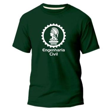 Imagem de Camiseta Algodão Premium Estampa Digital Engenharia Civil - Pavesi, Ve