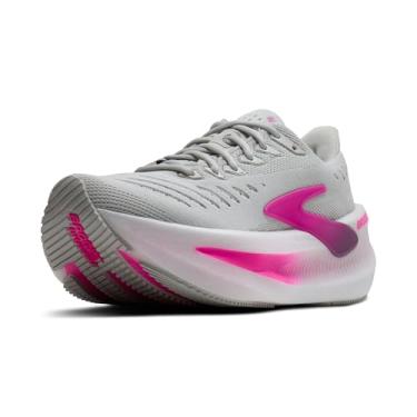 Imagem de Brooks Tênis feminino de corrida e caminhada Glycerin Max 2 Neutral, Ostra/Argyle/Cyber Pink, 39