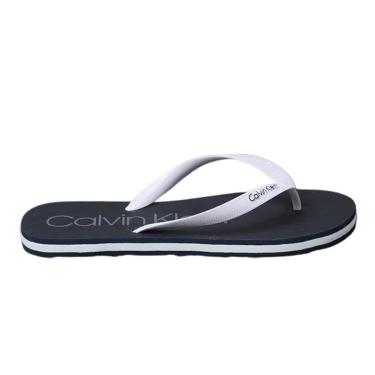 Imagem de Chinelo Masculino Calvin Klein Swim Waves Marinho CM5PS43CH867-Masculino