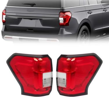 Imagem de Silscvtt Substituição da luz traseira esquerda e direita para Expedition XL XLT 2022-2024 Lâmpada de freio lado do motorista e do passageiro NL1Z13405A NL1Z13404A