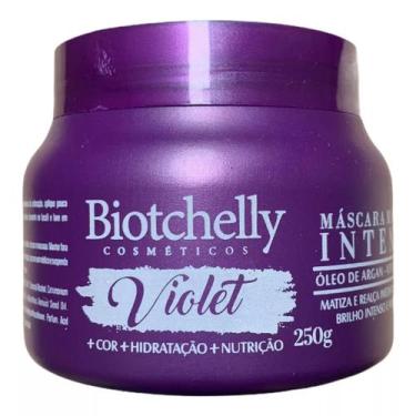 Imagem de Máscara Matizadora Violeta para Loiros e Platinados 250g Biotchelly