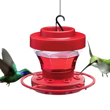 Imagem de Alimentador de pássaros para uso externo - alimentador de pássaros à prova d'água fácil de encher - Jardim de alimentação de beija-flor - para araras, pardal, periquito, periquito, conures, calopsitas