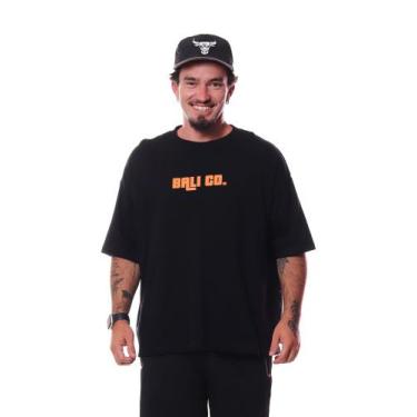 Imagem de Camiseta Bali Company Walk This Way, Preto, g