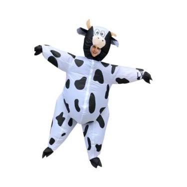 Imagem de Fantasia Inflável De Monstro De Vaca Assustadora Para Adultos Para Hal