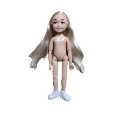 Imagem de Boneca Reborn De Pele Escura 14cm Com Articulações Móveis Para Meninos