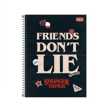 Imagem de Caderno Stranger Things 1 Matéria 80 Folhas Tilibra 02