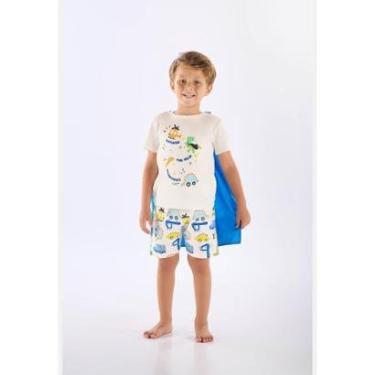 Imagem de Pijama Infantil Brilha Escuro Capa Up Baby-Masculino