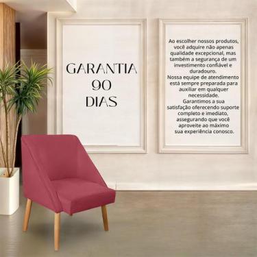 Imagem de Cadeira Decorativa Liz Suede para Sala salão recepção escolha sua cor.