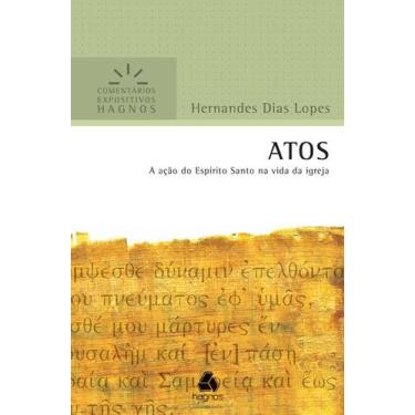 Imagem de Livro - Atos - Comentários Expositivos Hagnos