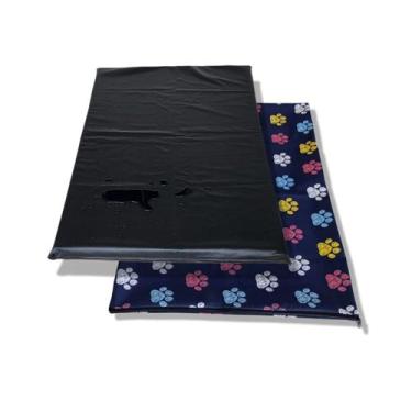 Imagem de colchonete colchão de cachorro grande impermeável GG 70cm X 1m +capa d