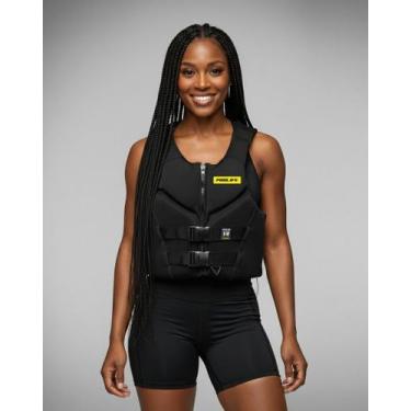 Imagem de Colete Salva Vidas Homologado Protech V4 - Prolife, Amarelo, M (De 35k