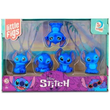 Imagem de Dedoche little figs disney stitch 6cm cardoso - Cardoso Toys, ., UN