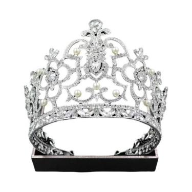 Imagem de Grandes Tiaras E Coroas De Cristal Para Mulheres E Homens, Acessórios 