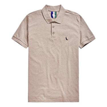 Imagem de Camisa Polo Reserva Novo Mescla Masculino Khaki-Masculino