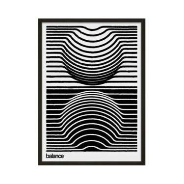 Imagem de Pôster De Impressão Em Tela Abstrata Retrô, Arte Clássica Para Decoraç