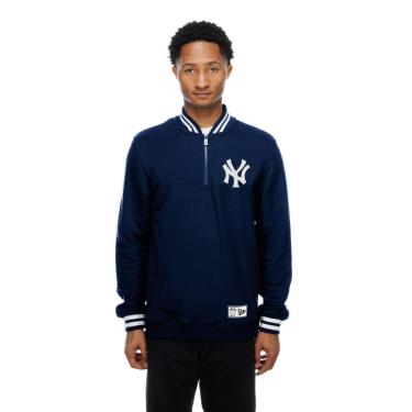 Imagem de MOLETOM NEW ERA QUARTER NEW YORK YANKEES MLB MARINHO-Masculino