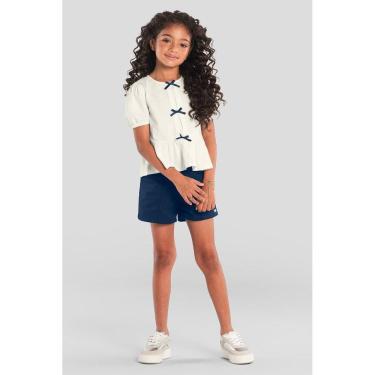 Imagem de Conjunto infantil menina de lacinho Mundi