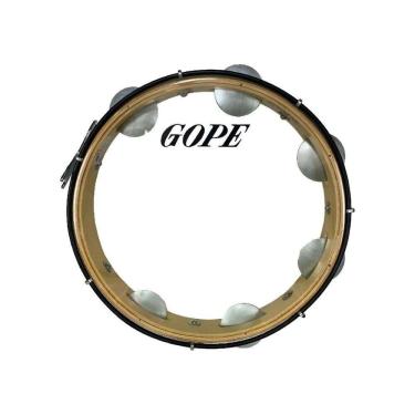 Imagem de Pandeiro Gope Iniciante 12 Polegadas 7 Afinações Pele Cristal