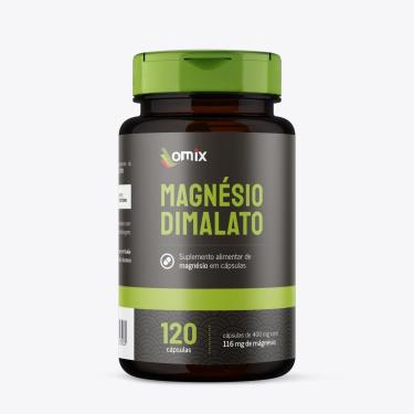 Imagem de Magnésio Dimalato - 120 cápsulas-Unissex