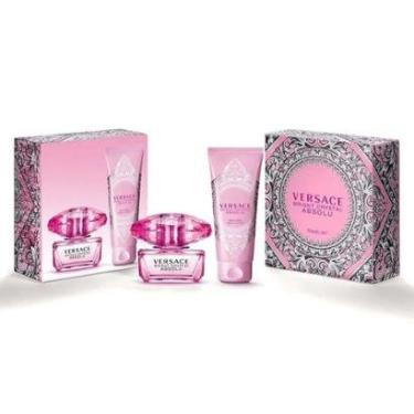 Imagem de Kit Perfume Versace Bright Crystal Absolut Coffret 50ml + Loção Lotion 100ml-Feminino