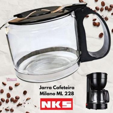 Imagem de Jarra de Cafeteira NKS Milano ML-228 16 xicaras - Jarras São Pedro