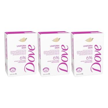 Imagem de Kit 3 Sabonete em Barra Uniform Skin 135g - Dove