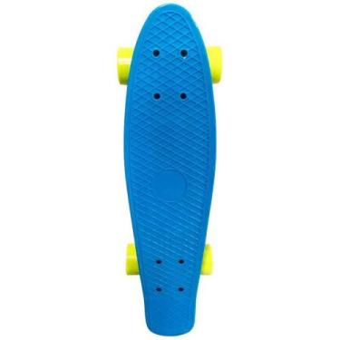 Imagem de Skate Mini Cruiser Radical azul - DM BRASIL