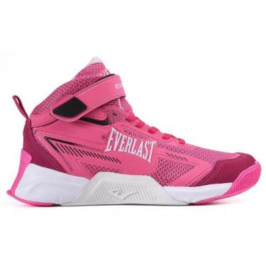 Imagem de Tênis Everlast Jump Pro Rosa e Branco Feminino, 34