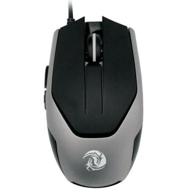 Imagem de Mouse gamer OEX Game Blaze 3200dpi Preto e Cinza - MS311