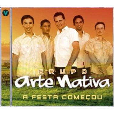 Imagem de CD A Festa Começou Grupo Arte Nativa - Gravadora Vertical