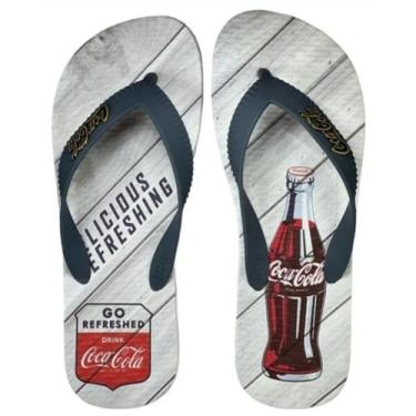 Imagem de Coca cola wood refresh, 41/42, Branco, Marinho