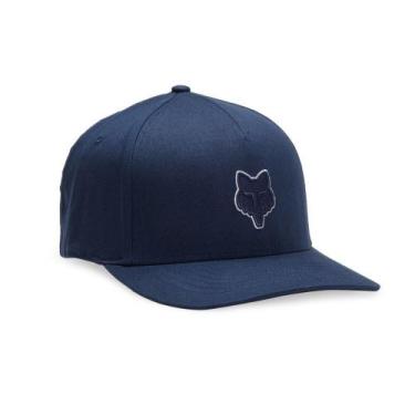 Imagem de Boné Fox Head Flexfit Hat Off White, 3, Azul, G/2G