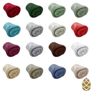 Imagem de Manta Casal Jolitex Micro 180X220 Não Alérgica Unicolor Lisa, Casal Ve