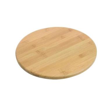 Imagem de Tábua Com Base Giratória Bambu Ecokitchen 25cm - Mimo Style