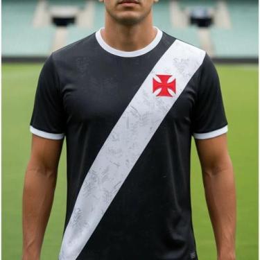 Imagem de Camisa Vasco Da Gama Building Baziline Licenciada Masculino Adulto Ref