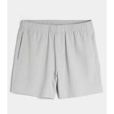 Imagem de Shorts Hoo Híbrido Esportivo Com Ziper no Bolso, Preto, G