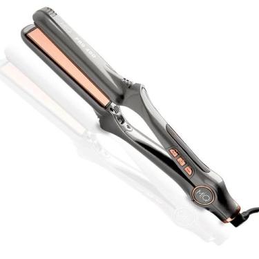 Imagem de Prancha De Cabelo Titanium MQ Pro 480 Bivolt Chumbo/Rose Gold - Mq Hai