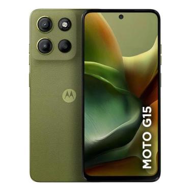 Imagem de Smartphone Motorola Moto G15 256gb 12gb 4GB RAM 8GB RAM Boost Camera 5
